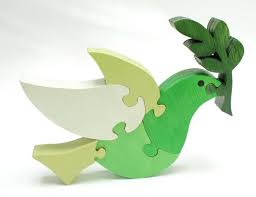 Peace dove puzzle